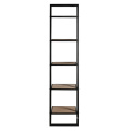 Mayco Desk Plus Narrow Bookshelf Set Display bookcase Ladder Shelf